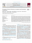 Research paper thumbnail of The impact of obsessive dimension on symptoms and functioning in schizophrenia