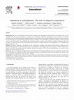 Research paper thumbnail of Anhedonia in Schizophrenia: the Role of Subjective Experiences in the Emotion Paradox