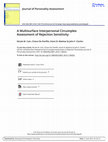 Research paper thumbnail of A Multisurface Interpersonal Circumplex Assessment of Rejection Sensitivity