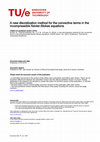 Research paper thumbnail of A New Discretization Method for the Convective Terms in the Incompressible Navier-Stokes Equations