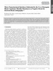 Research paper thumbnail of Micro-Nanostructured Interfaces Fabricated by the Use of Inorganic Block Copolymer Micellar Monolayers as Negative Resist for Electron-Beam Lithography