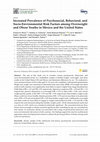 Research paper thumbnail of Increased Prevalence of Psychosocial, Behavioral, and Socio-Environmental Risk Factors among Overweight and Obese Youths in Mexico and the United States