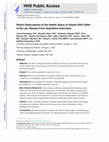 Research paper thumbnail of Parent Observations of the Health Status of Infants With Clefts of the Lip: Results From Qualitative Interviews