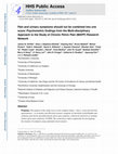 Research paper thumbnail of Pain and Urinary Symptoms Should Not be Combined into a Single Score: Psychometric Findings from the MAPP Research Network