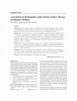 Research paper thumbnail of Association of Retinopathy with Chronic Kidney Disease in Diabetes Mellitus