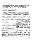 Research paper thumbnail of Polymetallic Complexes. Part-XLVI. Complexes of Cobalt-, Nickel-, Copper-, Zinc-, Cadmium-, Mercury(II) with ON-x-NO Donor Doubly-bidentate Chelating Schiff Bases