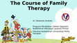 Research paper thumbnail of The Course of Family Therapy'