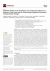 Research paper thumbnail of Stability Studies of 16 Antibiotics for Continuous Infusion in Intensive Care Units and for Performing Outpatient Parenteral Antimicrobial Therapy