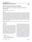 Research paper thumbnail of Effect of castration on pelvic neurons in the male pig