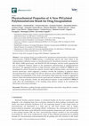 Research paper thumbnail of Physicochemical Properties of A New PEGylated Polybenzofulvene Brush for Drug Encapsulation