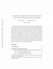 Research paper thumbnail of A simplicial complex model of dynamic epistemic logic for fault-tolerant distributed computing