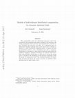 Research paper thumbnail of Models of fault-tolerant distributed computation via dynamic epistemic logic