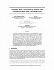 Research paper thumbnail of Reasoning about Uncertainties in Discrete-Time Dynamical Systems using Polynomial Forms