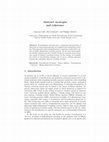 Research paper thumbnail of Abstract Strategies and Coherence