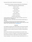 Research paper thumbnail of Protective behavioral strategies underutilization mediates effect of a brief motivational intervention among socially anxious undergraduate drinkers