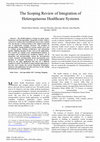 Research paper thumbnail of The Scoping Review of Integration of Heterogeneous Healthcare Systems