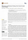 Research paper thumbnail of Fabrication and Mechanical Testing of the Uniaxial Graded Auxetic Damper