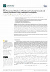 Research paper thumbnail of The Numerical Solution of Nonlinear Fractional Lienard and Duffing Equations Using Orthogonal Perceptron