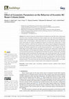 Research paper thumbnail of Effect of Geometric Parameters on the Behavior of Eccentric RC Beam–Column Joints