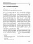 Research paper thumbnail of Trends in computational material modeling