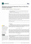 Research paper thumbnail of Symmetries of the Energy-Momentum Tensor for Static Plane Symmetric Spacetimes