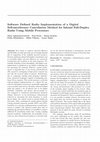 Research paper thumbnail of Software Defined Radio Implementation of a Digital Self-interference Cancellation Method for Inband Full-Duplex Radio Using Mobile Processors