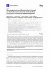 Research paper thumbnail of Microorganisms and Biostimulants Impact on the Antioxidant Activity of Buckwheat (Fagopyrum esculentum Moench) Sprouts