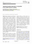 Research paper thumbnail of Appraising biocultural approaches to sustainability in the scientific literature in Spanish