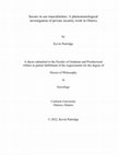 Research paper thumbnail of Secure in our Masculinities: A Phenomenological Investigation of Private Security Work in Ottawa