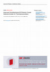 Research paper thumbnail of Improved Omnidirectional 2D Photonic Crystal Selective Emitter for Thermophotovoltaics