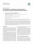 Research paper thumbnail of The Guidelines for Modelling the Preloading Bolts in the Structural Connection Using Finite Element Methods