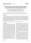 Research paper thumbnail of Sensivity Analysis of the Cellular Automata Model for Austenite-Ferrite Phase Transformation in Steels