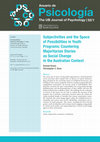 Research paper thumbnail of Subjectivities and the Space of Possibilities in Youth Programs: Countering Majoritarian Stories as Social Change in the Australian Context