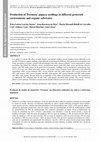 Research paper thumbnail of Production of 'Formosa' Papaya Seedlings in Different Protected Environments and Organic Substrates