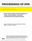 Research paper thumbnail of Rare-earth-doped wide-bandgap tin-oxide nanocrystals: pumping mechanisms and spectroscopy