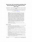 Research paper thumbnail of Spectroscopy and concentration quenching of the infrared emissions in Tm^3+-doped TeO_2-TiO_2-Nb_2O_5 glass