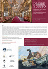 Research paper thumbnail of DIMORE E GUSTO. Architettura, arti e moda nelle residenze dell'aristocrazia lombarda fra Sei e Settecento Convegno internazionale di studio 16-18 maggio 2024