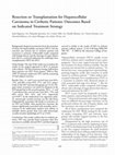 Research paper thumbnail of Resection or transplantation for hepatocellular carcinoma in cirrhotic patients: outcomes based on indicated treatment strategy1