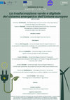 Research paper thumbnail of La trasformazione verde e digitale del sistema energetico dell’Unione europea