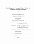 Research paper thumbnail of Geon Diagrams: a Perception Based Method for Visualizing Structured Information