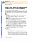 Research paper thumbnail of Predictors of Delayed Transition From Central Venous Catheter Use to Permanent Vascular Access Among ESRD Patients