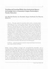 Research paper thumbnail of Teaching and Learning Within Inter-Institutional Spaces: An Example from a Community-Campus Partnership in Teacher Education