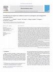 Research paper thumbnail of Classification of suppressor additives based on synergistic and antagonistic ensemble effects