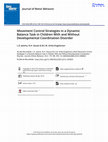 Research paper thumbnail of Movement Control Strategies in a Dynamic Balance Task in Children With and Without Developmental Coordination Disorder