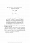 Research paper thumbnail of The emergence of government as organized violence-cum-robbery