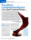 Research paper thumbnail of Escaliers compagnonniques à la sauce entourloupe…