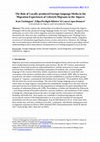 Research paper thumbnail of The Role of Locally-produced Foreign-language Media in the Migration Experiences of Lifestyle Migrants in the Algarve