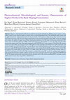 Research paper thumbnail of Physicochemical, Microbiological, and Sensory Characteristics of Yoghurt Produced by Back-Sloping Fermentation