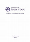 Research paper thumbnail of İpək Yolu. Xususi buraxilish