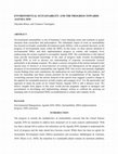 Research paper thumbnail of Environmental Sustainability and the Progress towards Agenda 2030